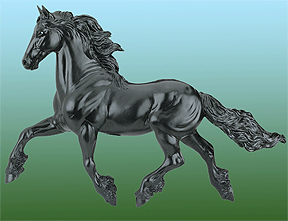 Friesian breyer model