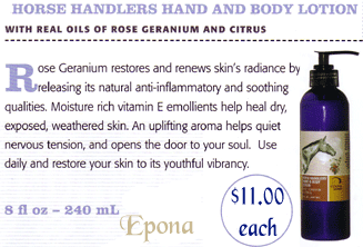 Epona hand lotion